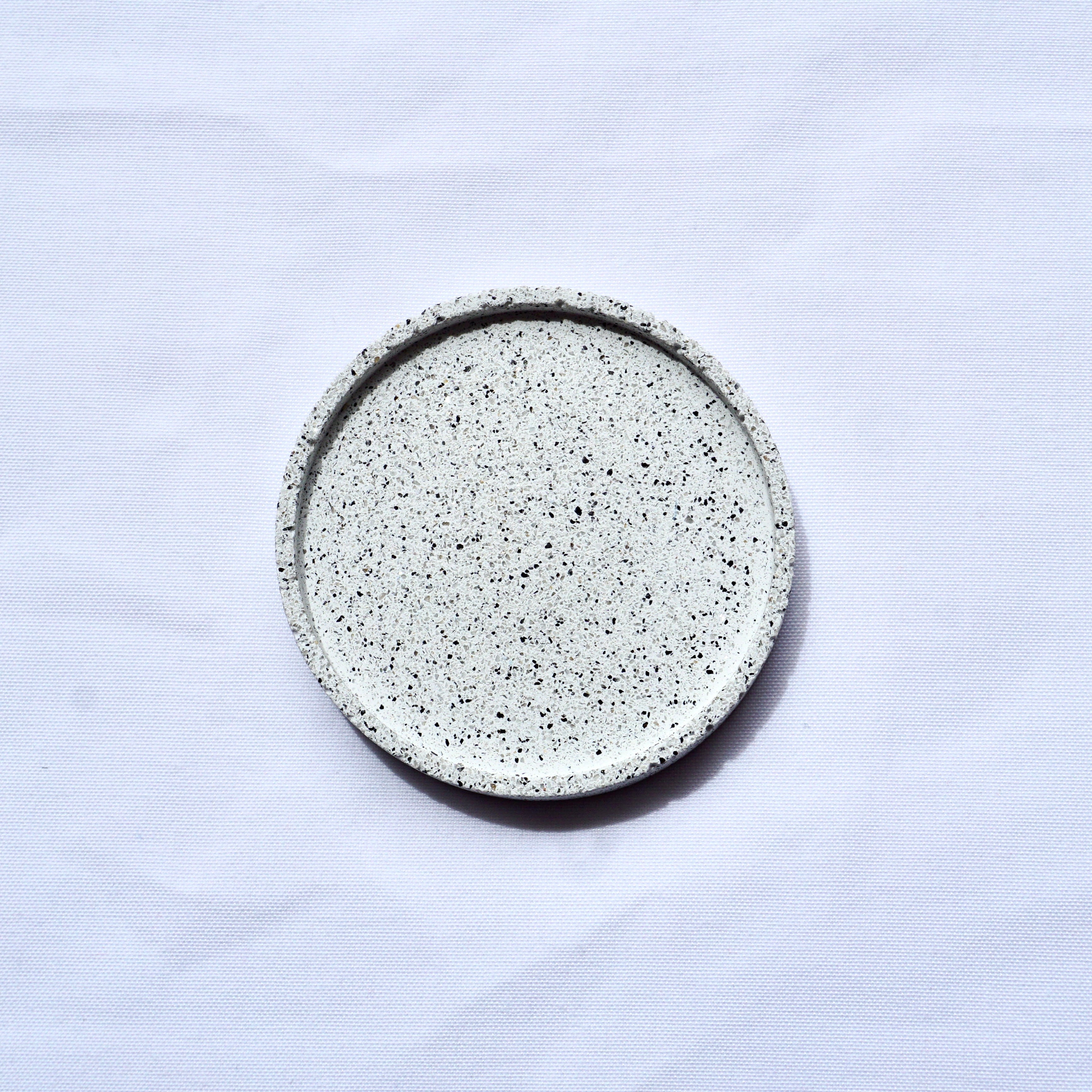 Coupelle ronde effet granite