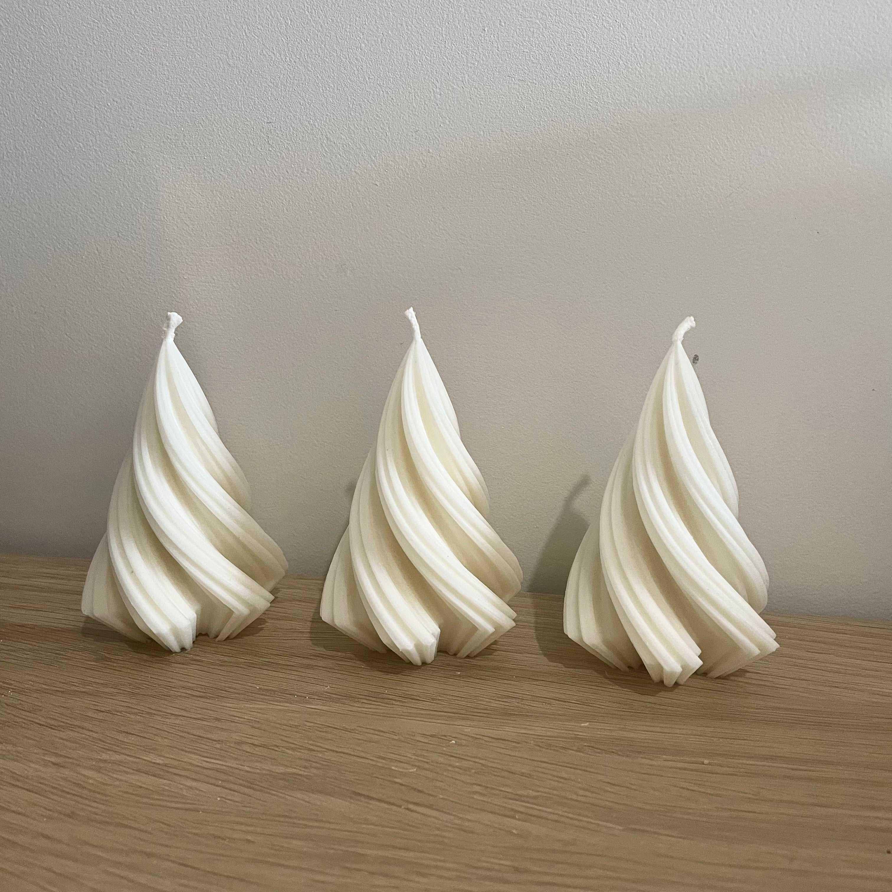 Trio de petits Sapins de Noël