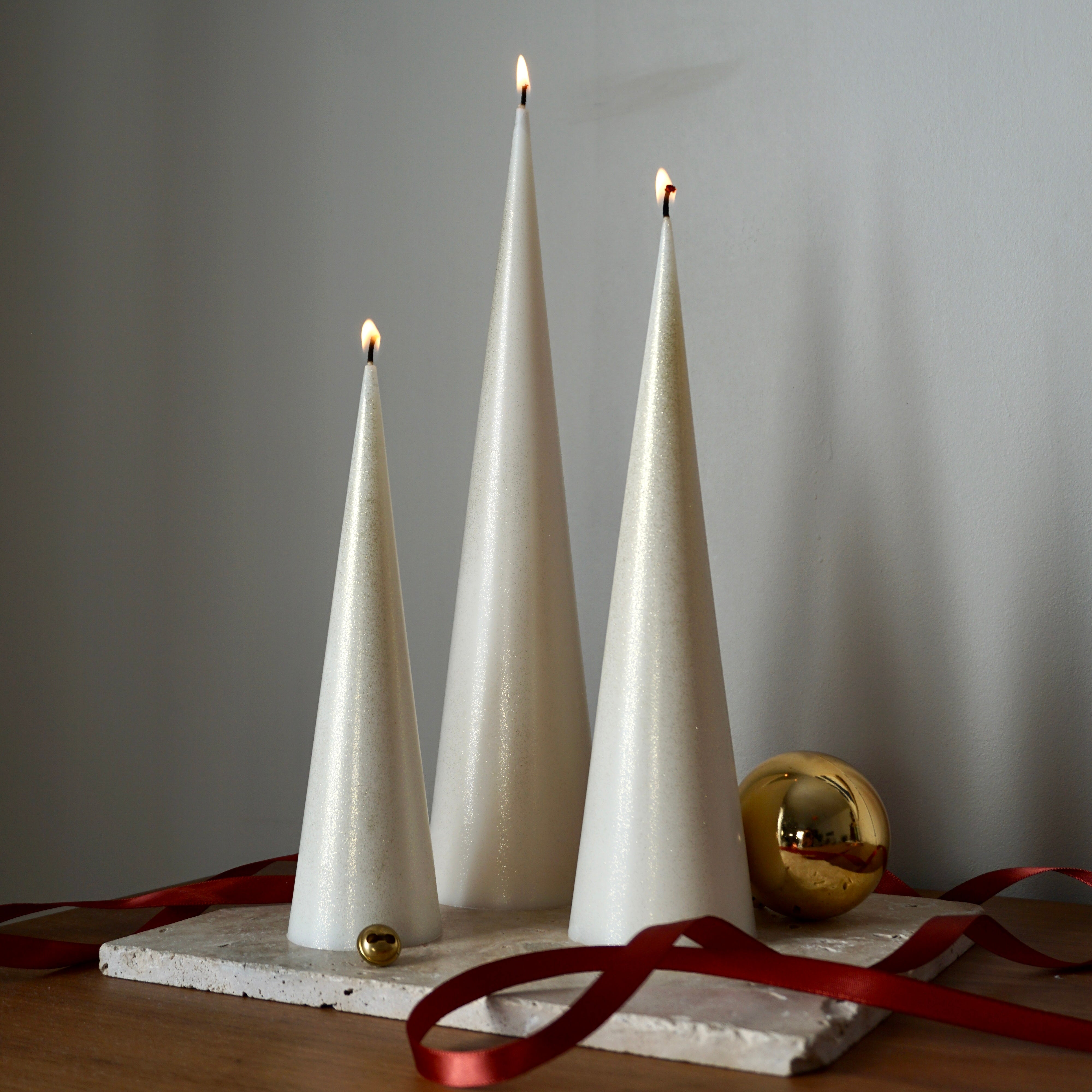 Trio de Sapins Minimalistes