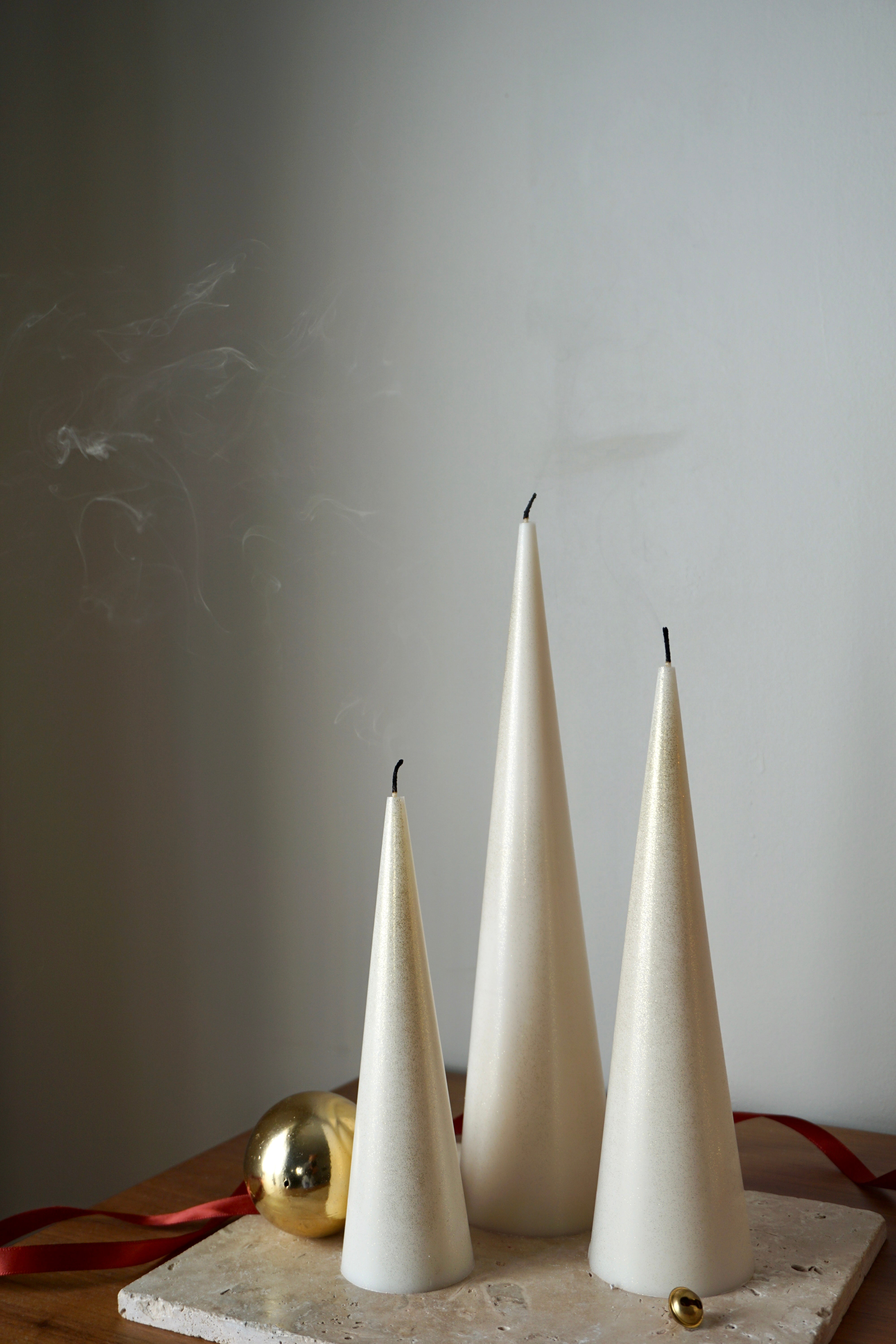 Trio de Sapins Minimalistes